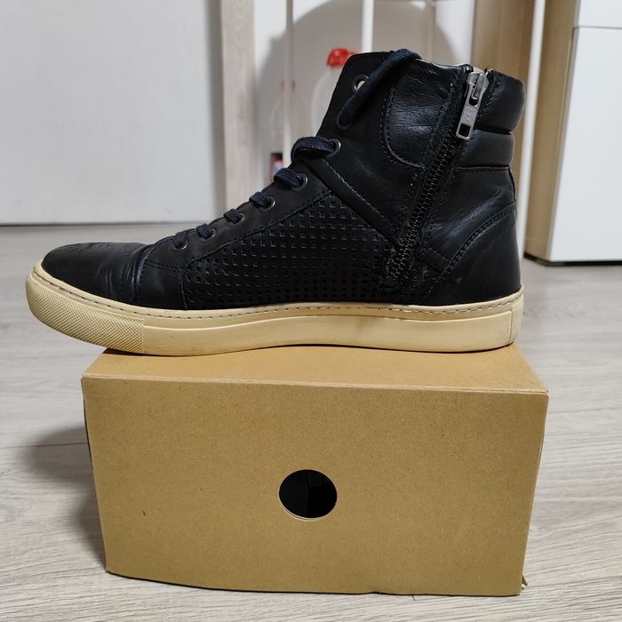 Кожени кецове Jack & Jones, високи, 42