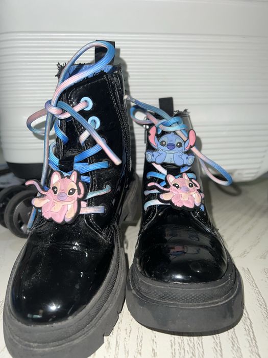 Girls Black Disney’s Stitch Boots| Primark Original