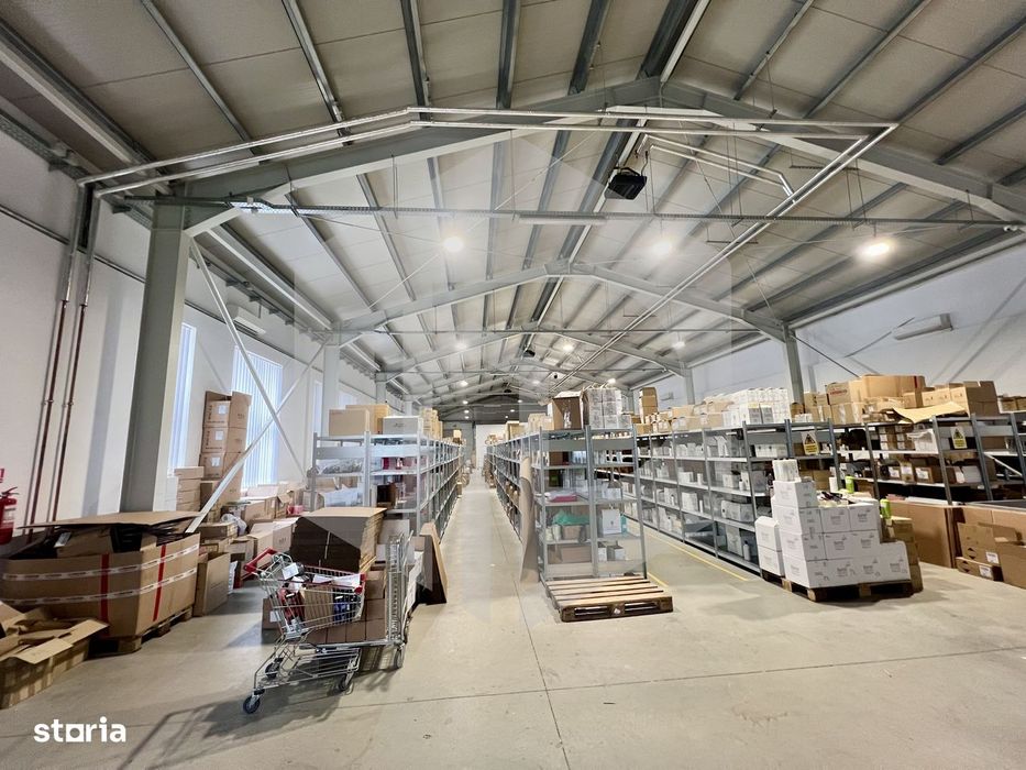 Hala de închiriat-Zona Calea Șurii Mici- 800 mp-3 porți acces+parcări