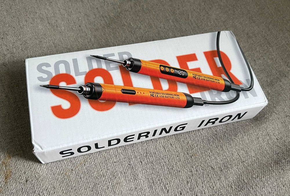 Letcon portabil TK USB D5 cu display set complet nou reglaj temperatur