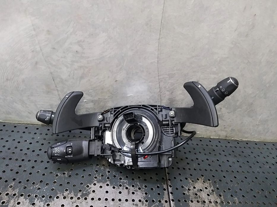 Bloc manete semnalizare stergator parbriz tempomat spirala volan cu padele citroen c5 aircross 1011599306
