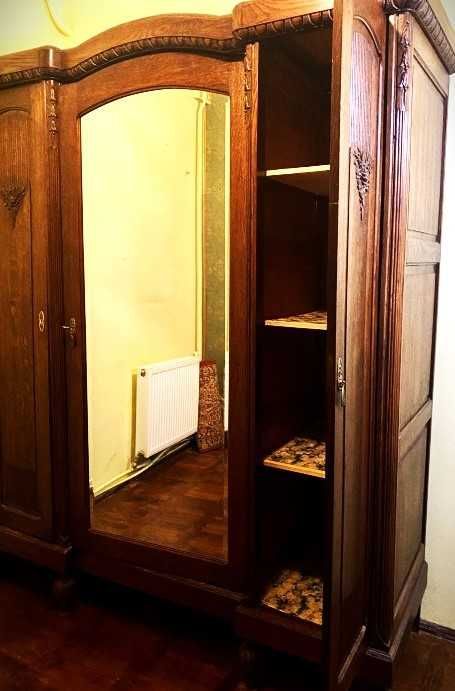 Deosebit dulap stil baroc-lemn masiv-sculpturi manuale-Franta