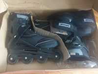 Role Rollerblade mărimea 44-45 cu cotiere si genunchere