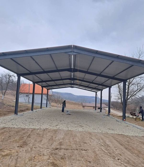 Vand structuri hale metalice