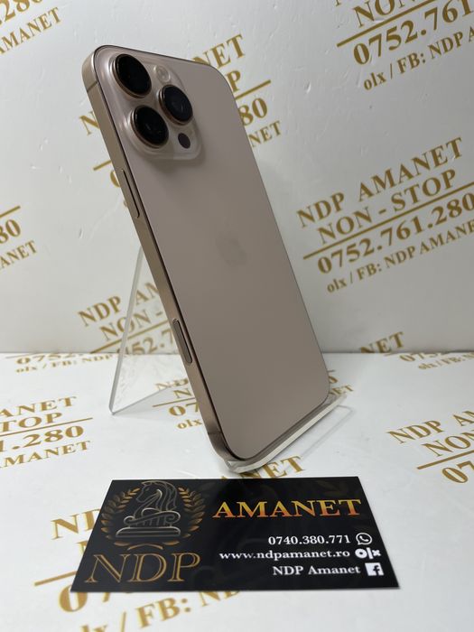 NDP Amanet Braila Iphone 16 Pro Max 256 gb (39394)