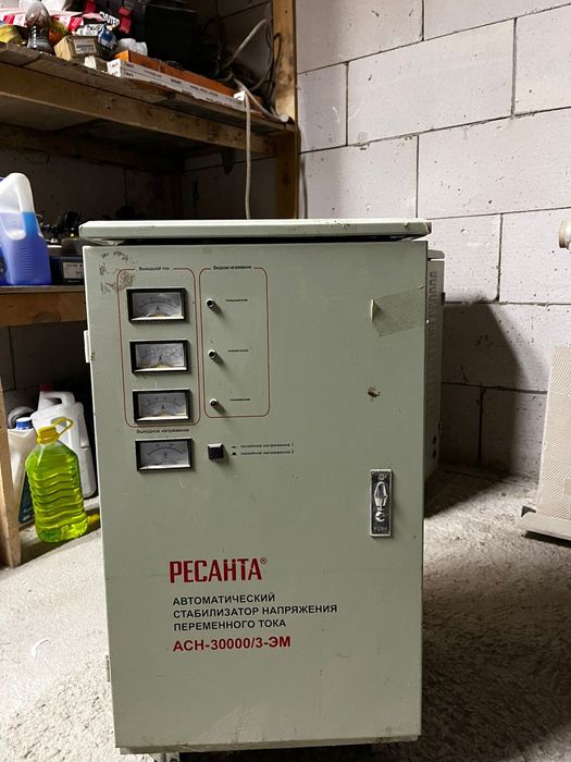 Стабилизатор напряжения 30 кВт, количество 2 шт