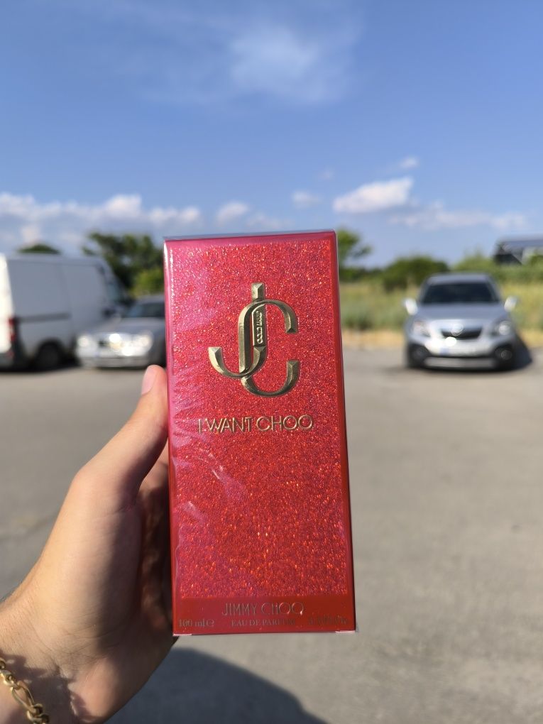 Оригинален женски парфюм jimmy choo i want u 100мл.Неразопакован!
