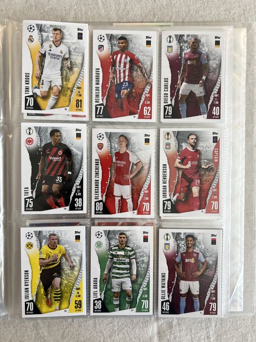 Албум Match Attax , Euro 2024 , Premier League