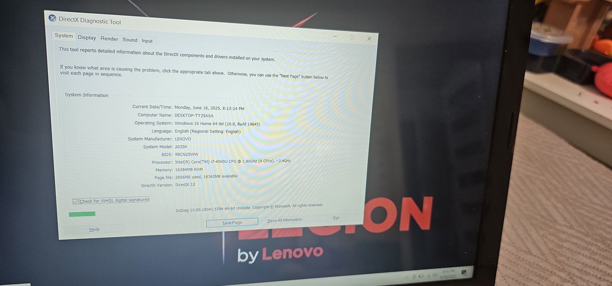 Laptop gaming nou Lenovo Legion i7 ram 16Gb ddr4 Gtx 4Gb ssd GTA CSGO