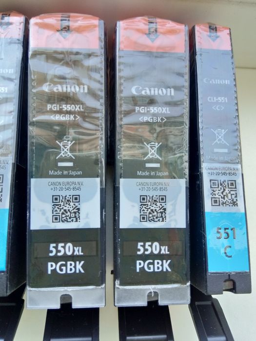 cartușe canon PGI și CLI 550