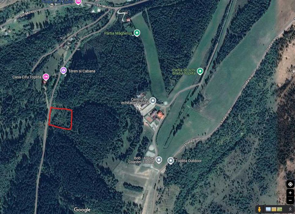Teren la munte in zona Banffy Toplita Paraul Sec
