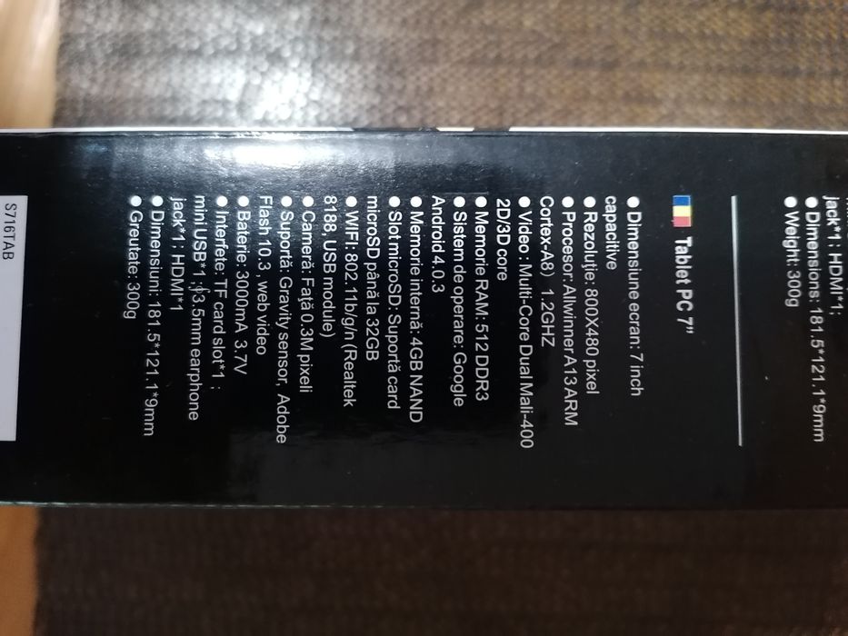 Tableta seriox 7 ingi