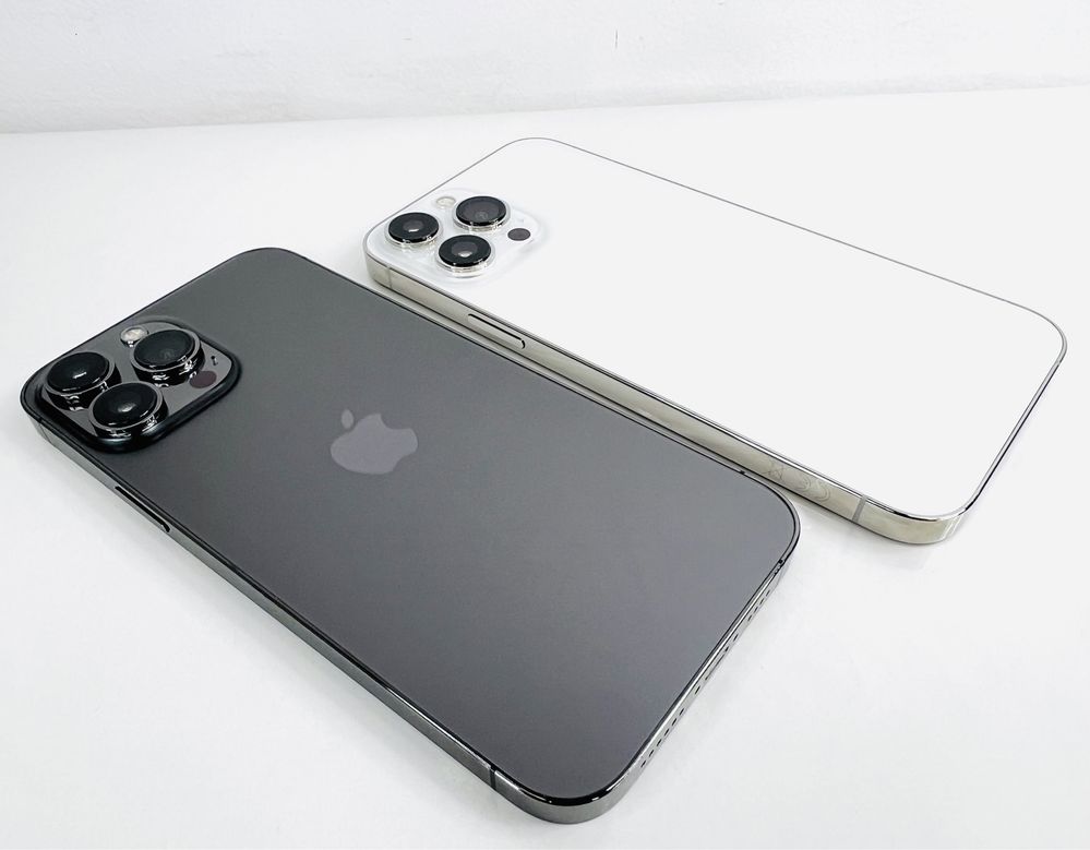 Apple iPhone 13 Pro Max 128GB Silver / Graphite 95% Батерия! Гаранция!