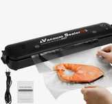 Вакуумный паковщик вакуматор Vacuum SealerZ+ 5 пакетов в подарок