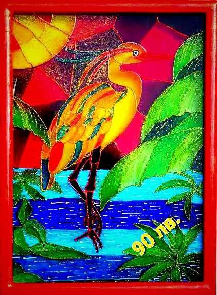 Авторски за ценители - техника тип витраж, рисувано стъкло