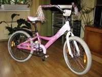 Продам  розовый велосипед детский