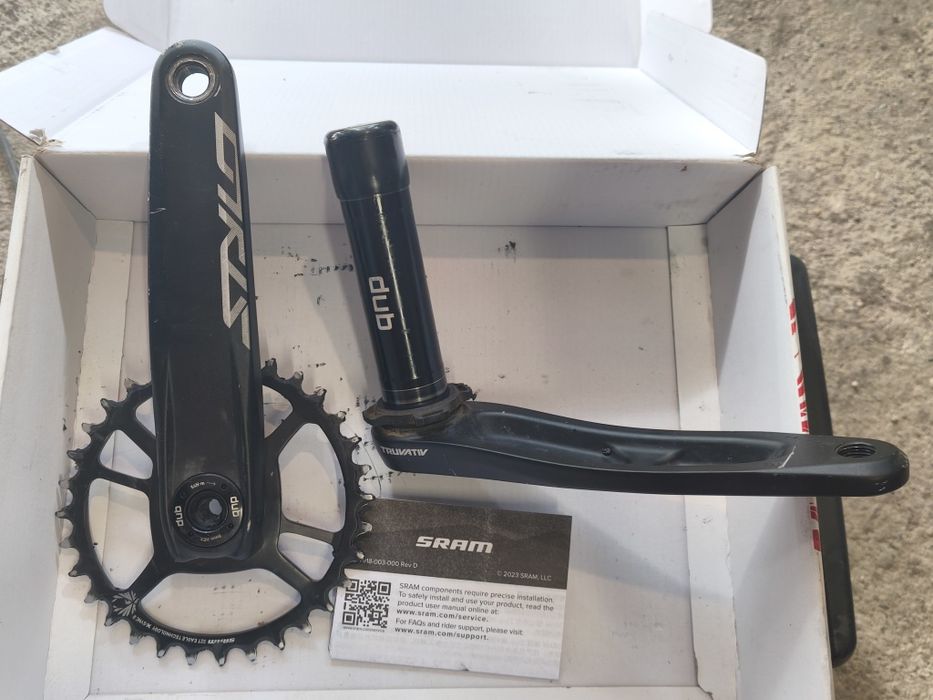 SRAM карбонови курбели Truvativ Stylo+ алуминиеви курбели truvativ