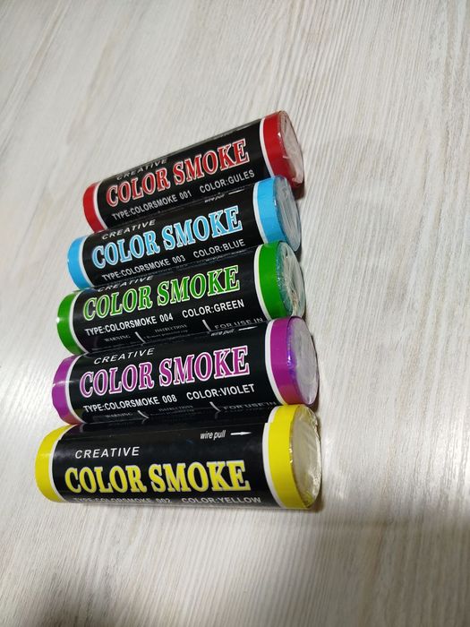 Rangli tumanlqr 5 xil rangda