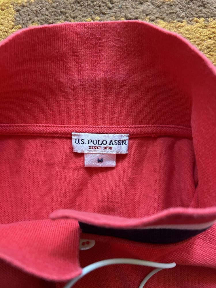 US Polo Assn тениска с яка