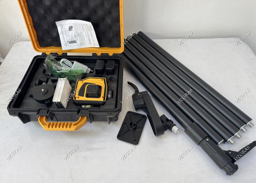 Бепул доставка лазерный уровень + телескопический штатив оригинал AFIX