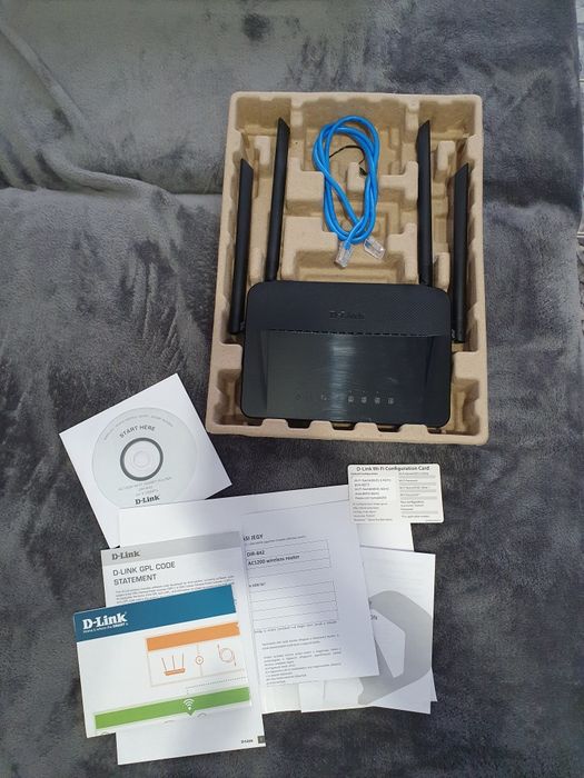 Router Wireless AC1200 Dual Band Gigabit DIR-842 sigilat.
