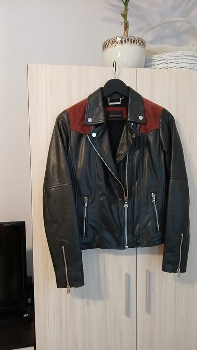 Дамско яке естествена кожа, яке   GUESS