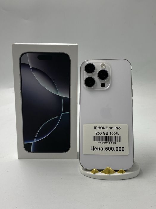 IPhone 16 pro 256gb 100% цикл 26/ Айфон 16 про 256гб/Bas market