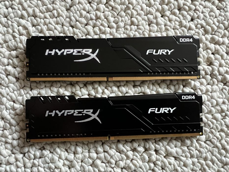 Kit RAM 2 x 4GB DDR4 dual channel (Kit of 2) HyperX Fury