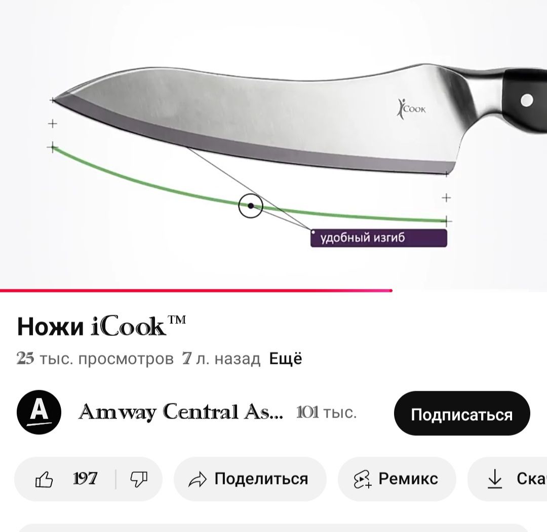 Кухонная посуда iCook™
Набор кухонных ножей