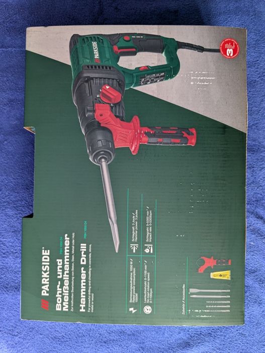 Ciocan rotopercutor Parkside 1050W nou sigilat