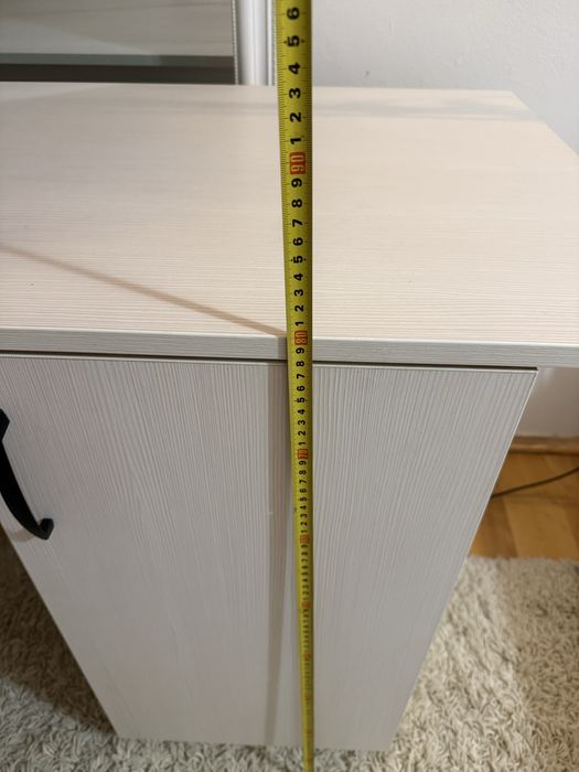 Birou multifunctional facut la comanda din pal gros stejar nordic