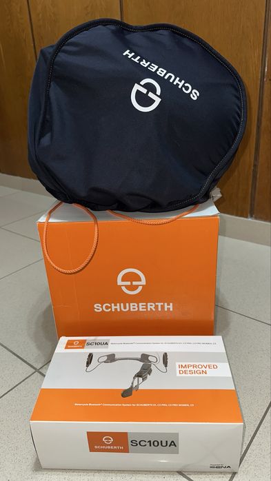 Мото каска Shuberth E1 + разговорно SENA.Размер М