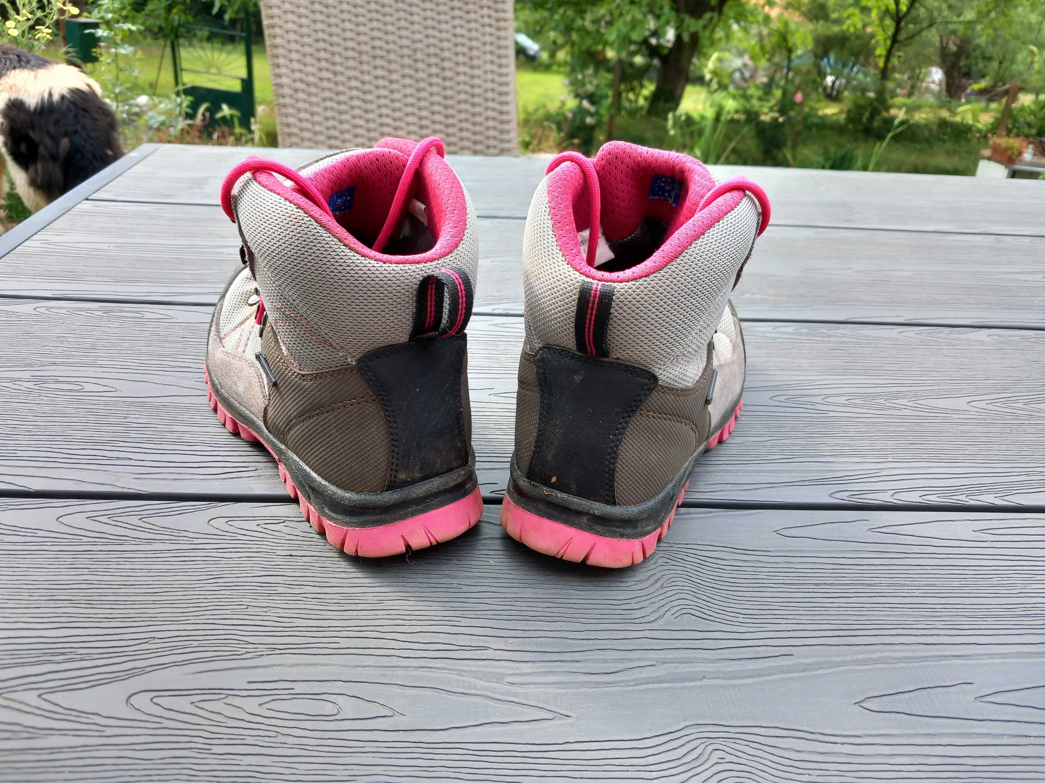 Детски туристически обувки Kayland за момиче розови, 38 номер