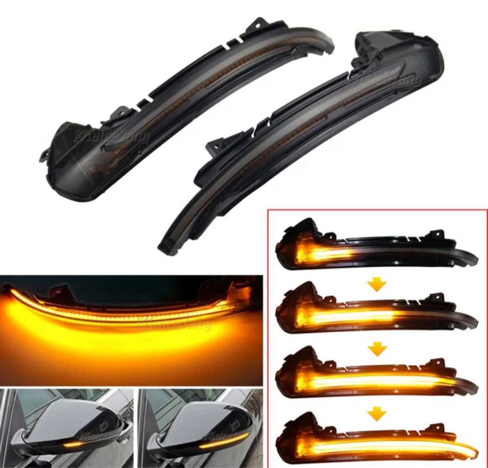 !!!ПРОМО!!!Динамични Лед мигачи Ауди/Audi Led