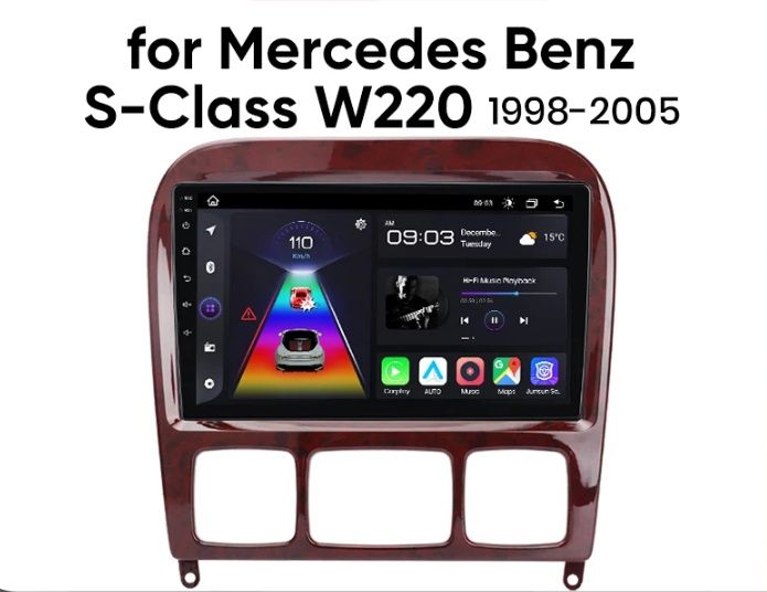 Mercedes W220 S-class мултимедия Android GPS Навигация