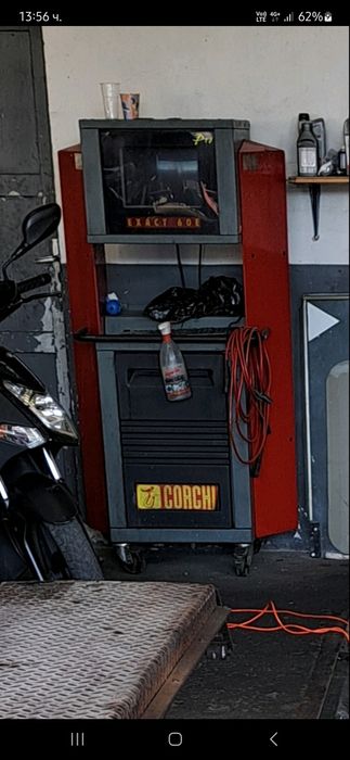 Стенд за реглаж на преден мост