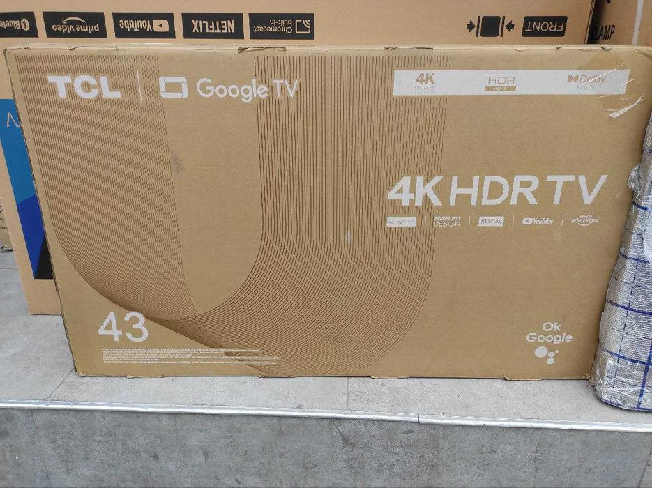 TCL Телевизор 43* 4k Ultra HD TV!Скидки!+доставка!+прошивка!