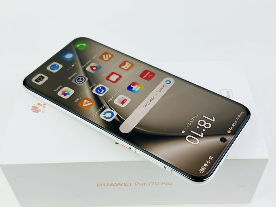 Huawei Pura 70 Pro 5G 512GB 12RAM White Перфектен! Гаранция!