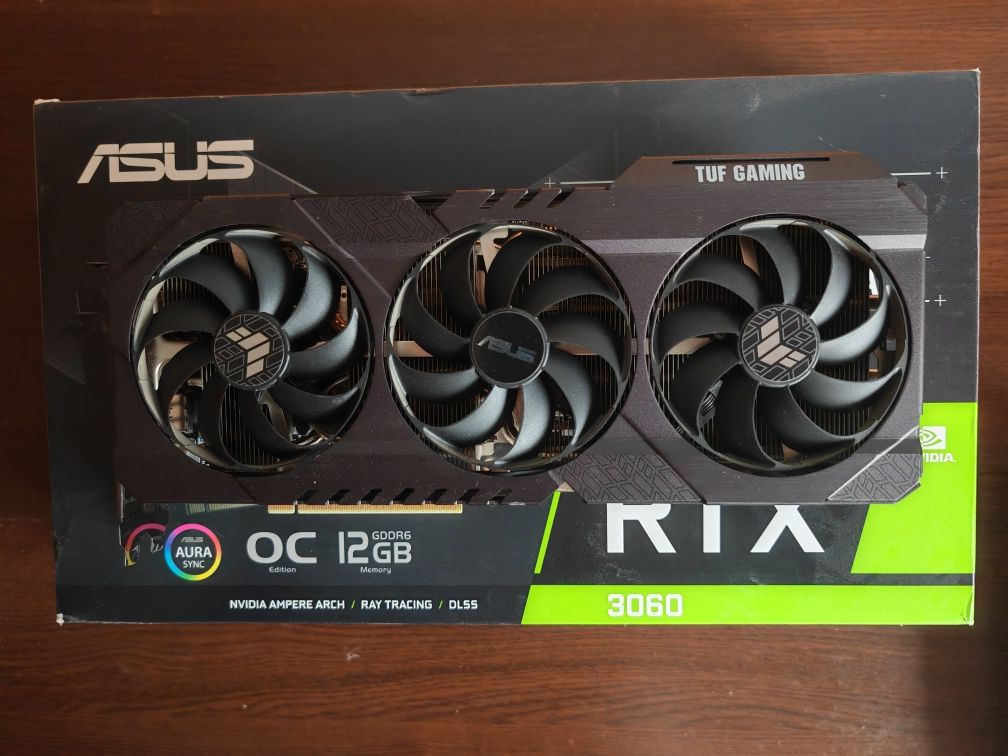 Placa video Asus RTX3060 TUF