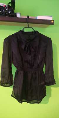 Bluza dama ocazie, neagra, United Colors of Benetton, marime S