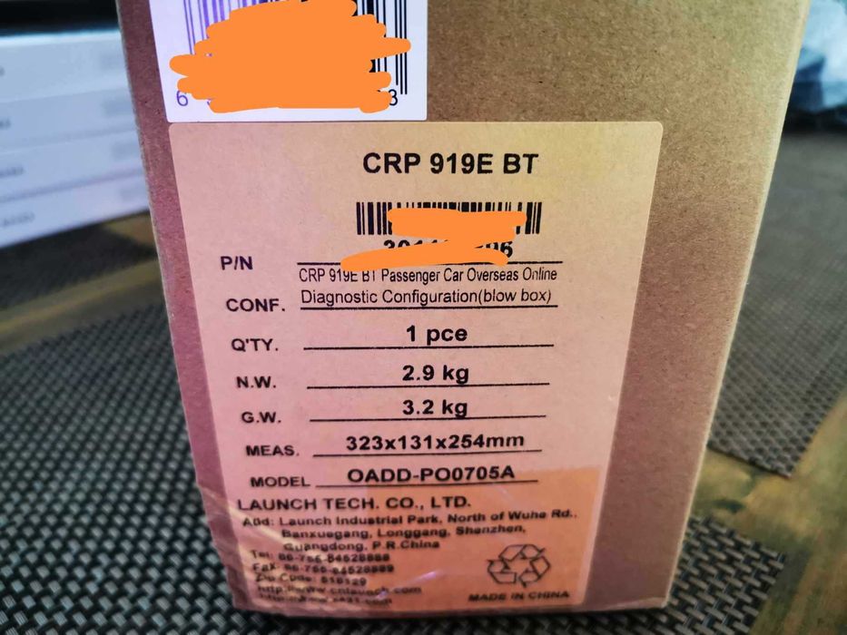 LAUNCH X431 CRP919E BT noua 2 ani licenta diagnoza auto tester auto