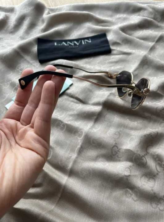 Lanvin оригинални дамски слънчеви очила cat eye котешко око