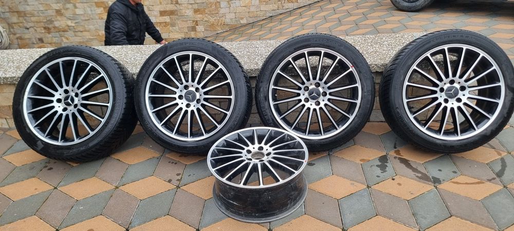 Jante cu anvelope de vinzare  le am avut pe v clas