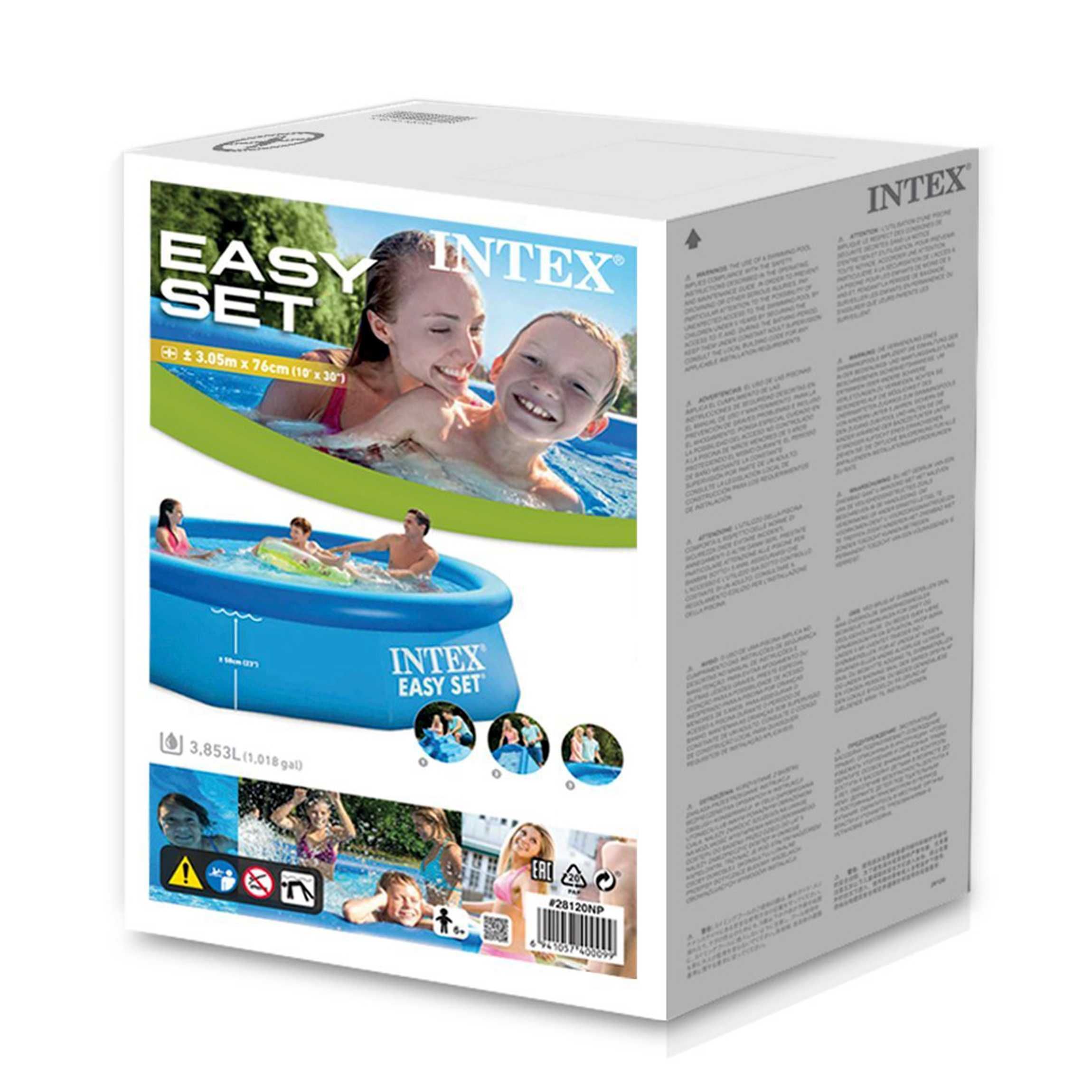 Бассейн надувной Intex Easy Set 28120, 305×76 см