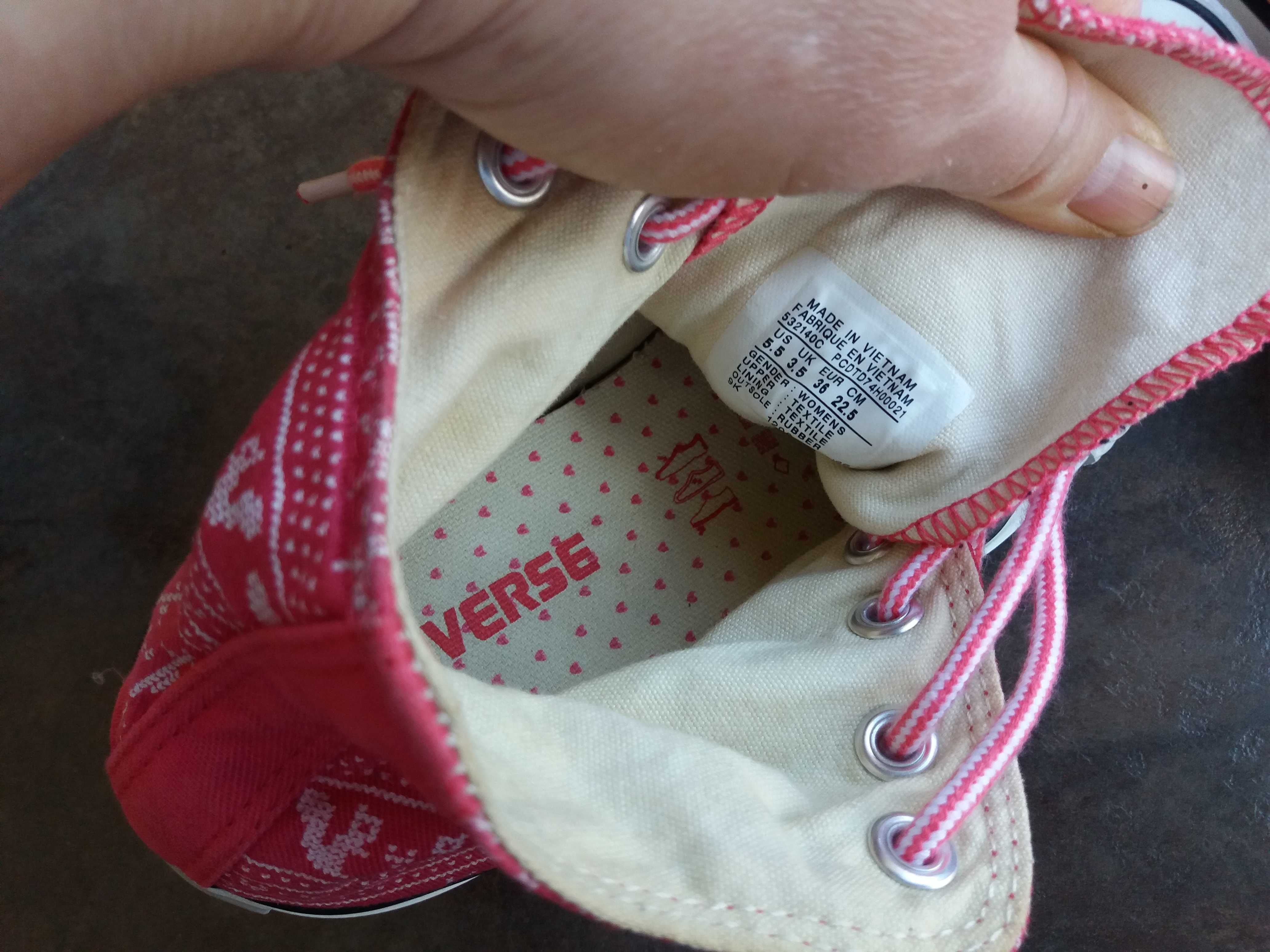 детски кецове,гуменки,спортни обувки,маратонки,Converse,36,за момиче