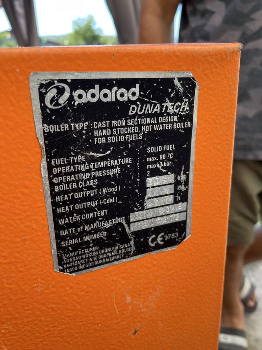 Vand cazan pe lemne sau carbuni