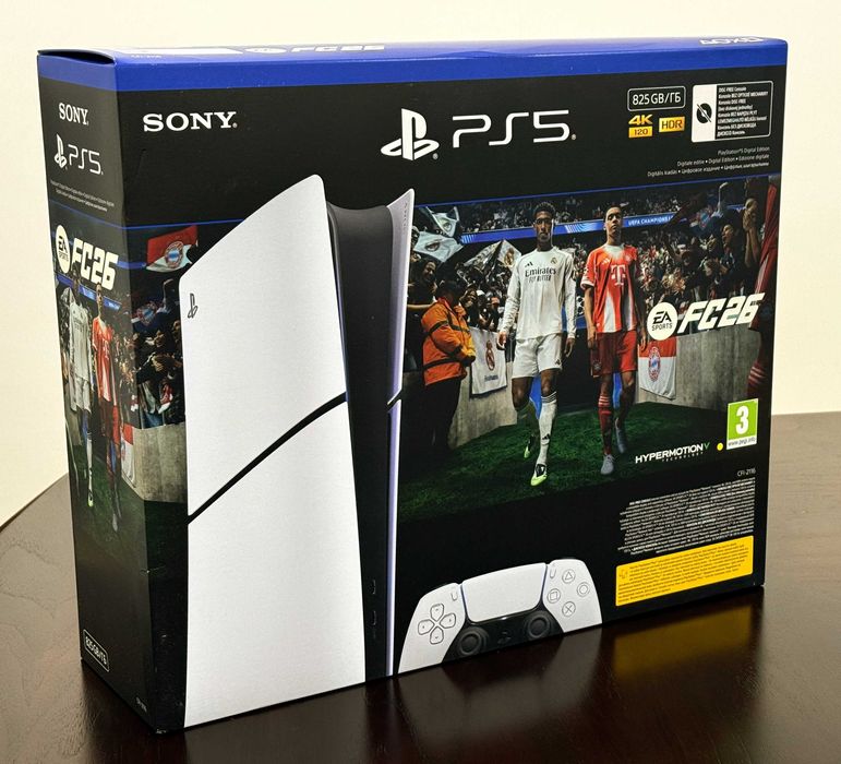 [ НОВ PS5 > 24м гаранция PlayStation 5 Slim + FC26