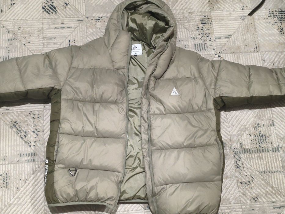 Пуховик nike acg зеленый шымкент