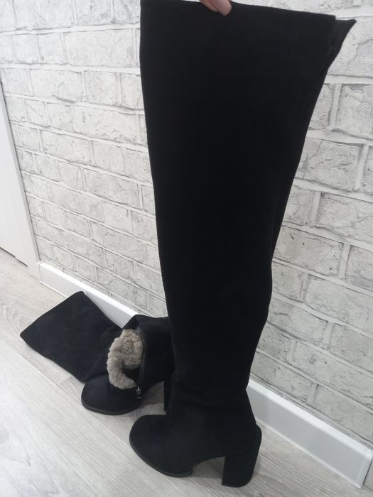 Продам батфорты натуральная замша+ цегейка