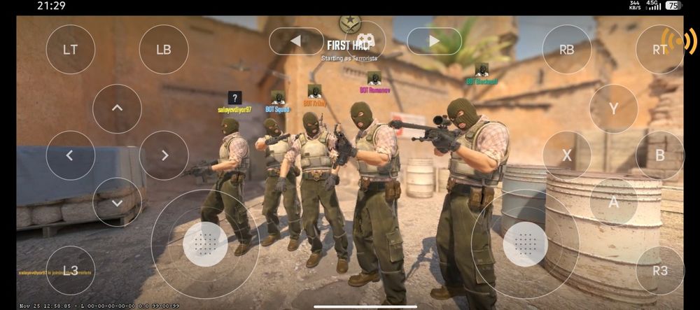 Counter strike 2 va dota 2 oʻyinlarini telefonga oʻrnatib beraman